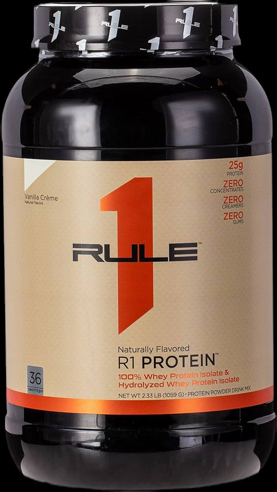 R1 Protein Naturally Flavored - Ванилов крем