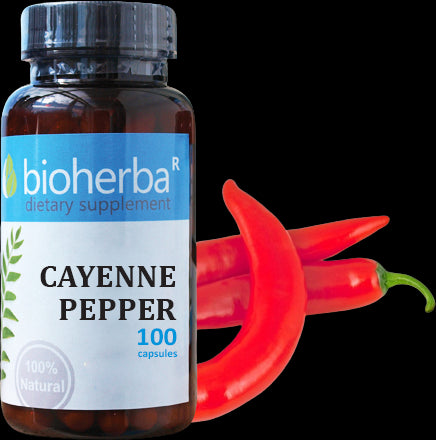 Cayenne Pepper 50 mg - BadiZdrav.BG