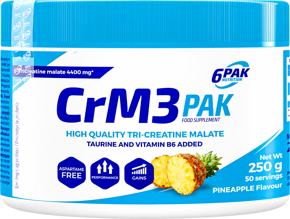 CrM3 PAK (Tri-Creatine Malate + Taurine) - Ананас