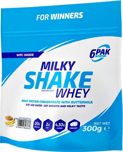 Milky Shake Whey - Фъстъчено масло - банан