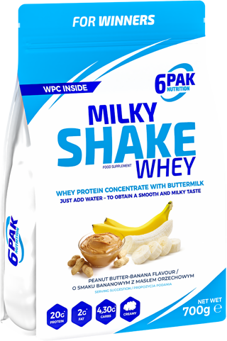 Milky Shake Whey - Фъстъчено масло - банан
