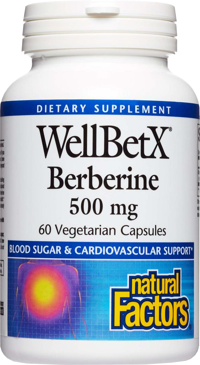 WellBetX Berberine 500 mg - BadiZdrav.BG