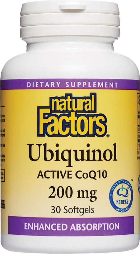 Ubiquinol Active CoQ10 200 mg - BadiZdrav.BG