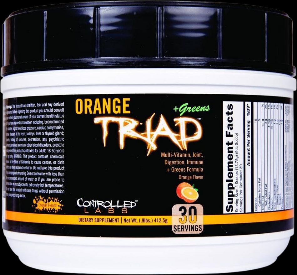 Orange TRIAD + Greens Powder - Портокал