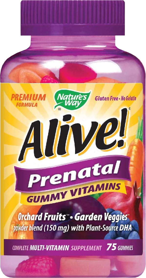 Alive! Prenatal Gummy Vitamins - BadiZdrav.BG