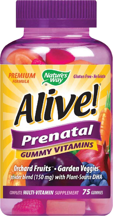 Alive! Prenatal Gummy Vitamins - BadiZdrav.BG