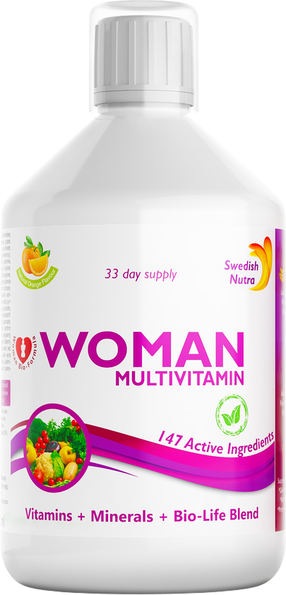 Woman Multivitamin | Vitamins + Minerals + Bio-Life Blend - BadiZdrav.BG
