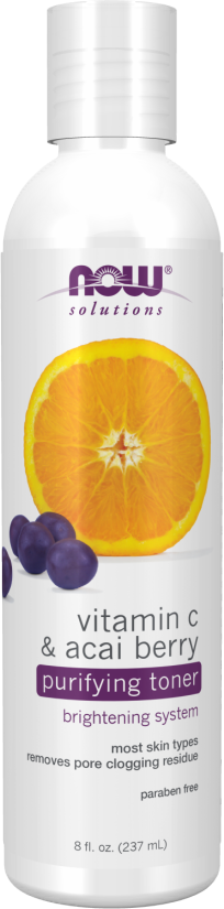 Vitamin C &amp; Acai Berry Purifying Toner | Paraben Free - BadiZdrav.BG