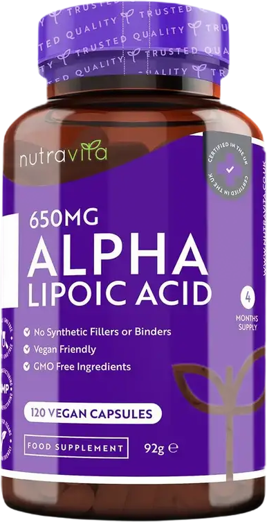 Alpha Lipoic Acid 650 mg - BadiZdrav.BG
