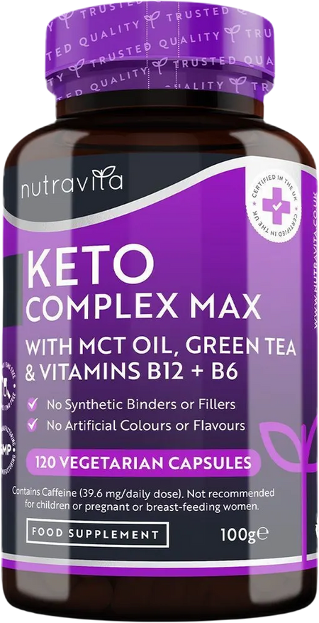 Keto Komplex Max | with MCT, Guarana &amp; Green Tea - BadiZdrav.BG