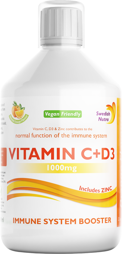 Vitamin C + D3 and Zinc | Immune System Booster - BadiZdrav.BG