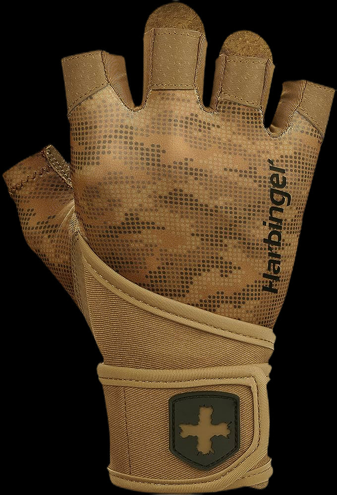 Мъжки Ръкавици Pro Wrist Wraps 2.0 / с накитници - Tan Camo