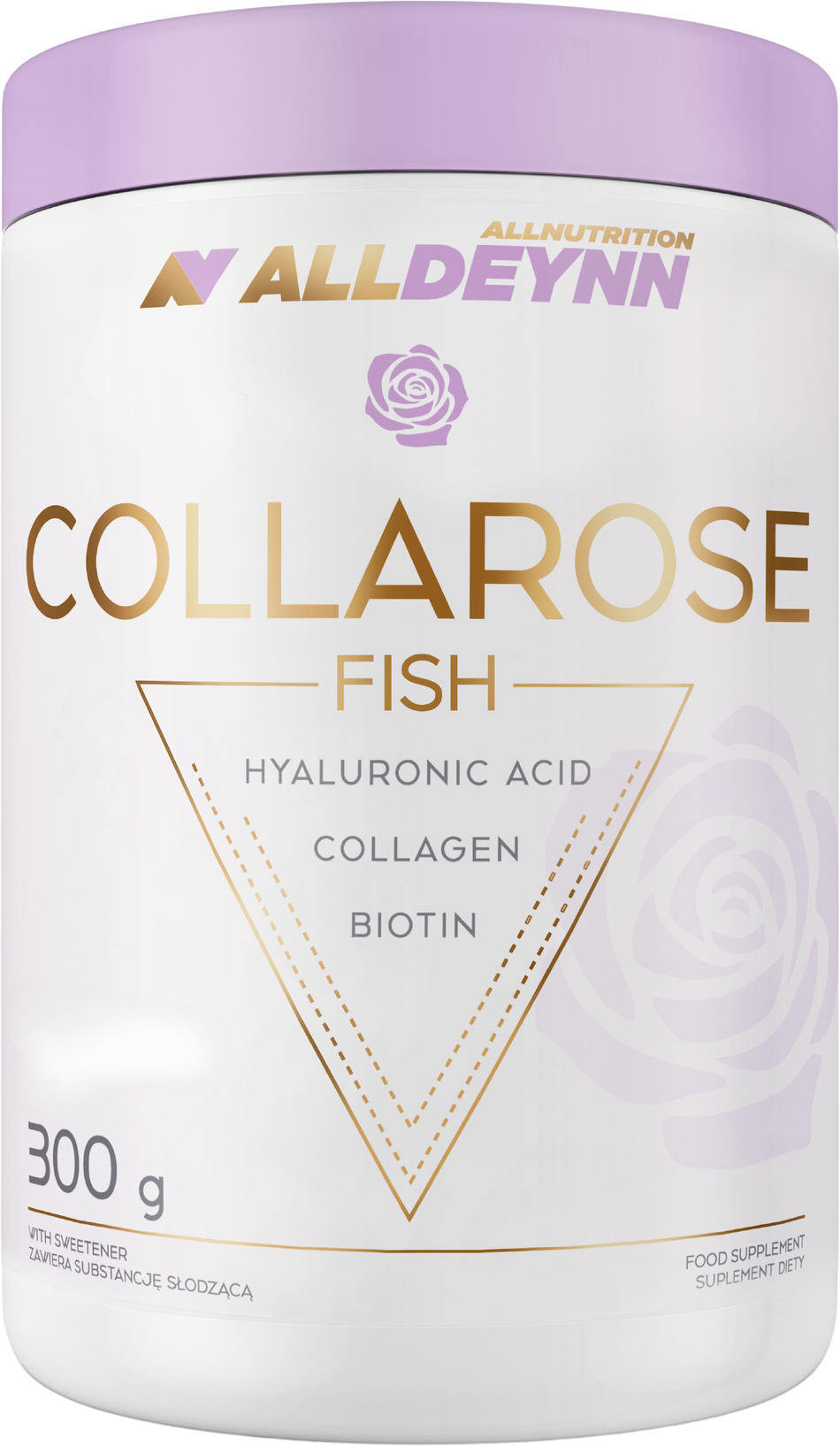 AllDeynn | CollaRose Fish - Marine Collagen with Hyaluronic Acid - Портокал