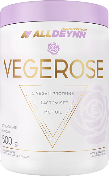 AllDeynn | VegeRose - 5 Vegan Proteins with MCT &amp; Probiotics - Шоколад