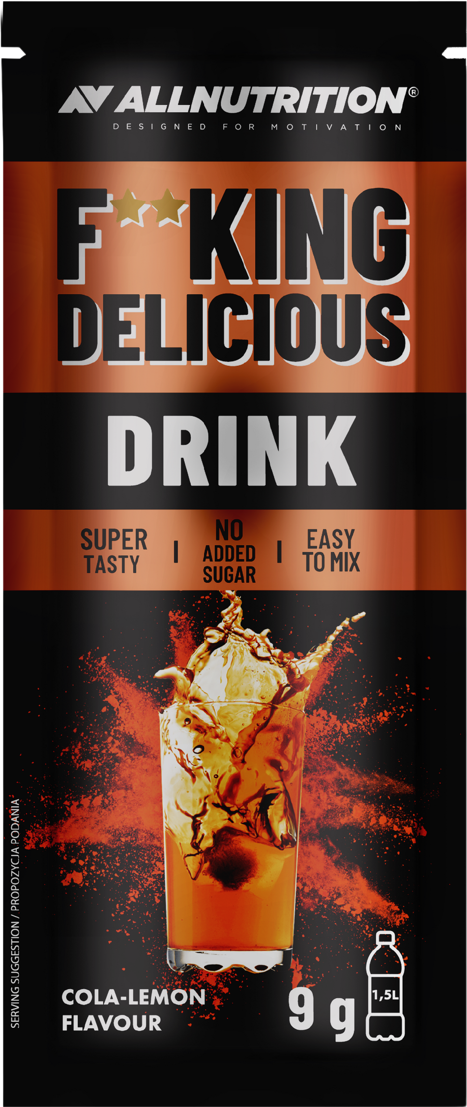 F**KING Delicious Drink | 0 Calorie - Кола с лимон