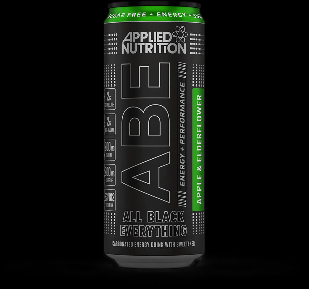 ABE Energy + Performance | All Black Everything Ready-To-Drink - Ябълка с бъз