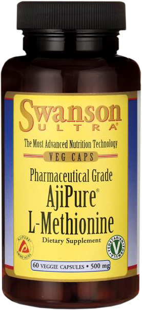 AjiPure L-Methionine, Pharmaceutical Grade 500 mg - BadiZdrav.BG