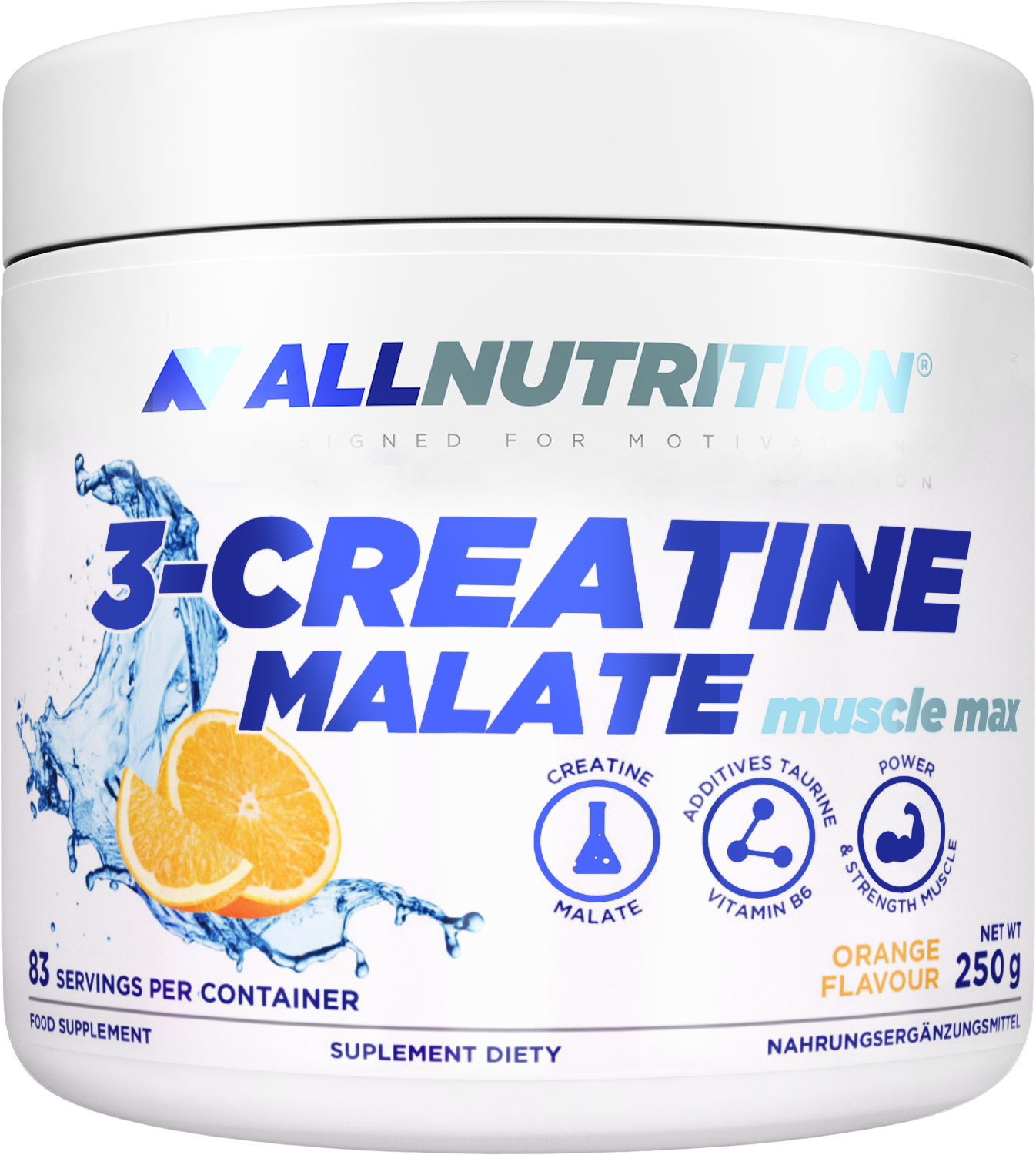 3 Creatine Malate | Tri-Creatine Malate Powder - Портокал