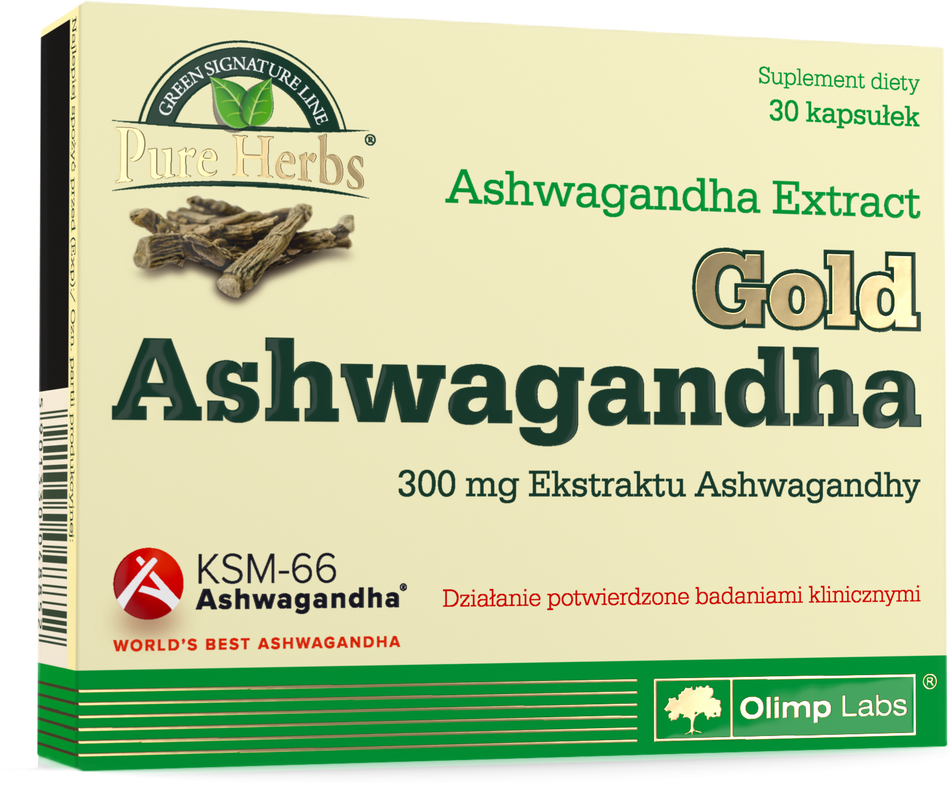 GOLD Ashwagandha KSM-66 Premium - BadiZdrav.BG