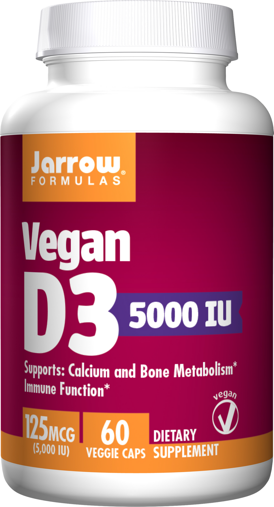 Vegan Vitamin D3 5000 IU - BadiZdrav.BG