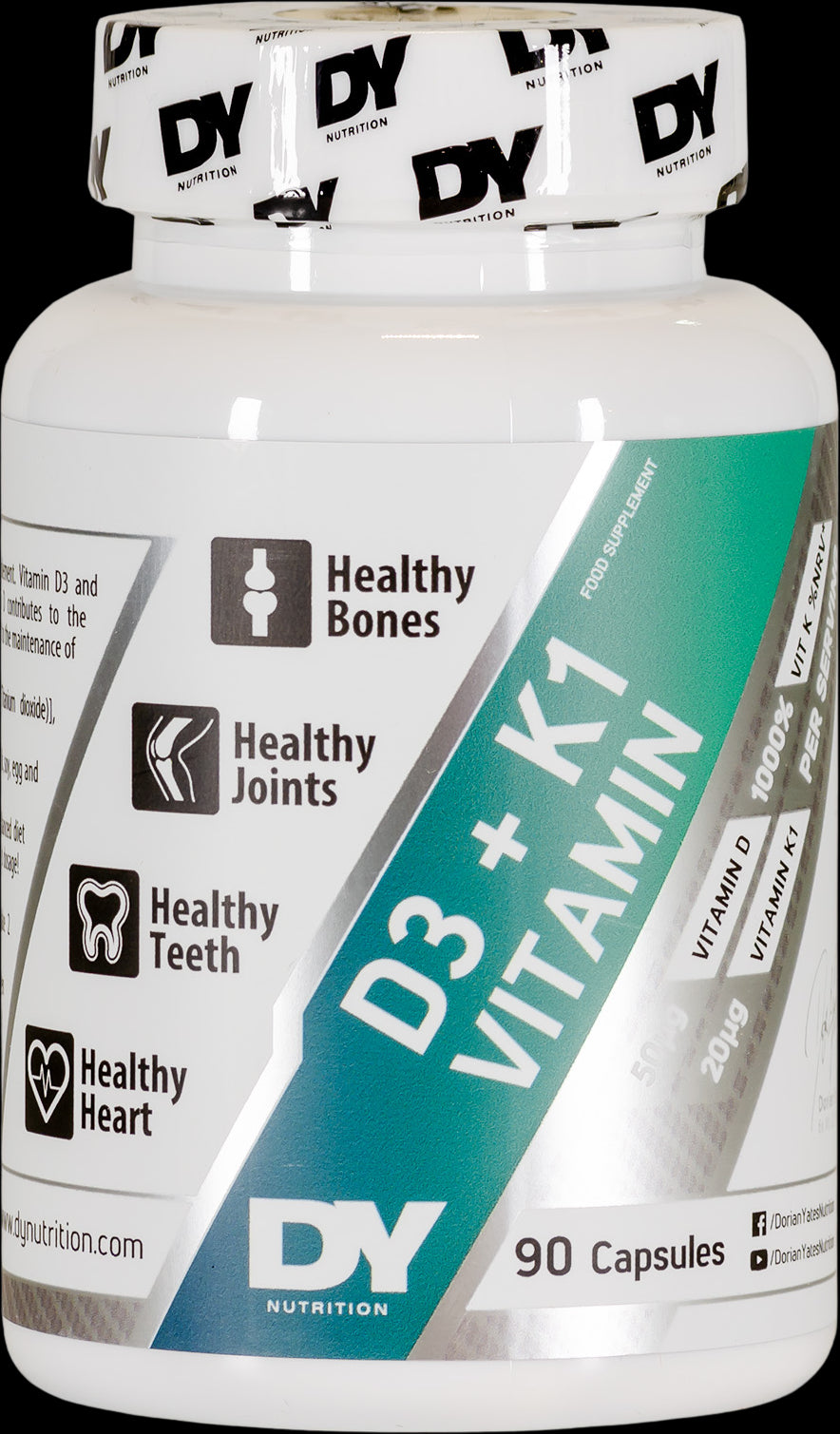 Vitamin D3 + K1 - BadiZdrav.BG