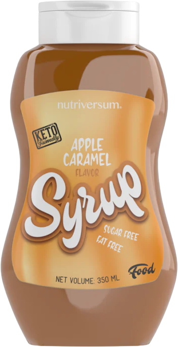 Syrup | Keto Friendly Zero Calorie - Different Flavors - Ябълка - Карамел