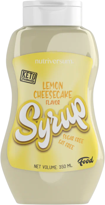 Syrup | Keto Friendly Zero Calorie - Different Flavors - Лимонов чийзкейк