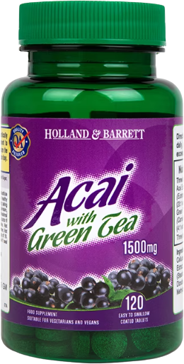 Acai Berry 1500 mg | with Green Tea - BadiZdrav.BG