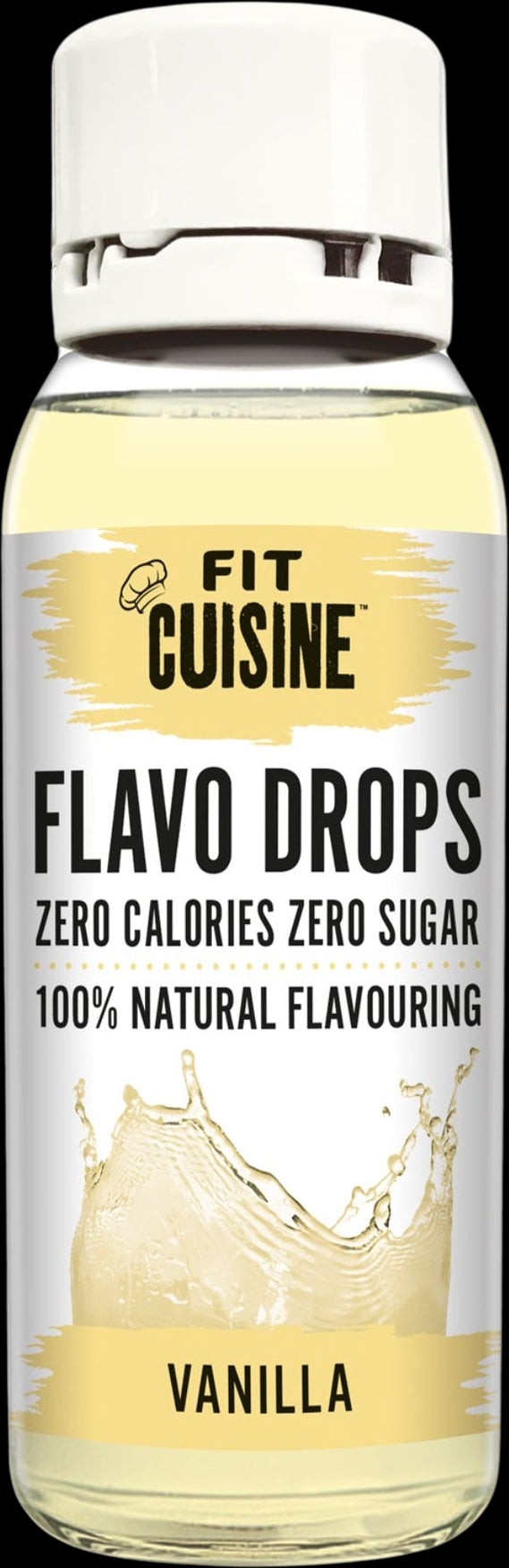 Fit Cusine Flavo Drops | Zero Calories - Zero Sugar - 100% Natural Flavoring - Ванилия
