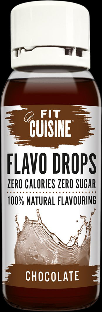 Fit Cusine Flavo Drops | Zero Calories - Zero Sugar - 100% Natural Flavoring - Шоколад