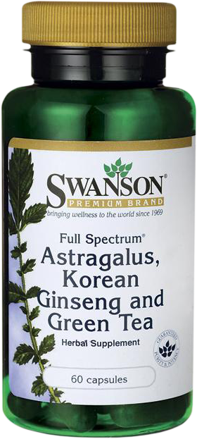 Full Spectrum Astragalus, Korean Ginseng &amp; Green Tea - BadiZdrav.BG