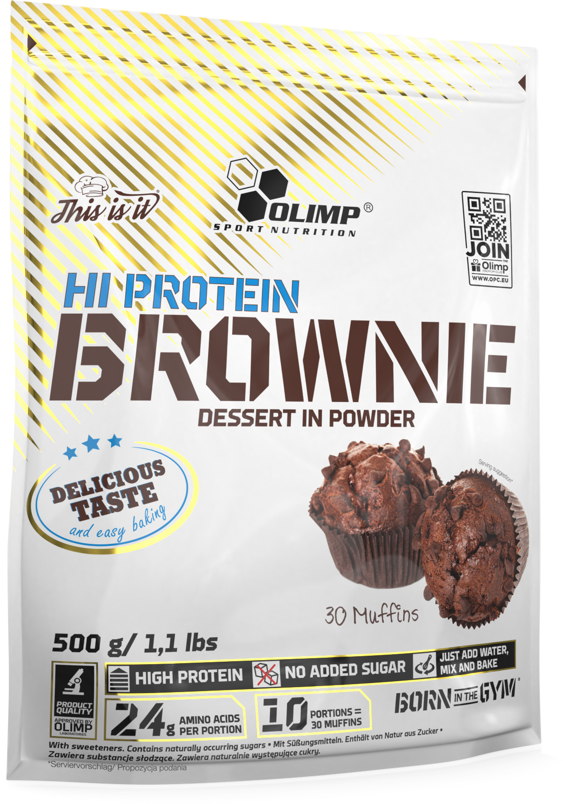 Hi Protein Brownie - BadiZdrav.BG
