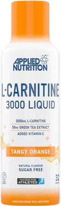 L-Carnitine Liquid 3000 With Green Tea - Портокал