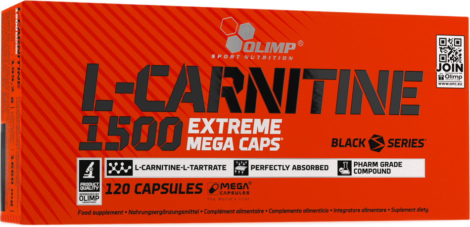 L-CARNITINE XTREME MEGA CAPS 1500 - BadiZdrav.BG