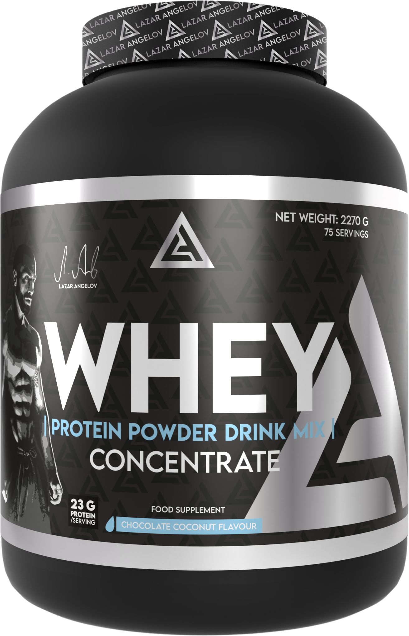 LA Whey Protein Powder Drink Mix | Concentrate - Шоколад с кокос