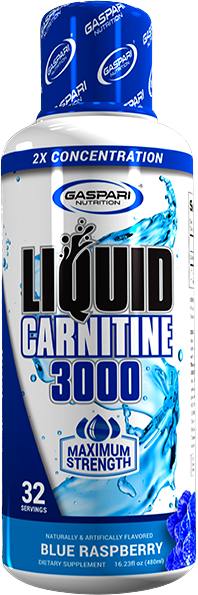 Liquid Carnitine 3000 | 2x Concentration - Maximum Strength - Синя малина