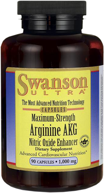 Maximum Strength Arginine AKG / AAKG / Nitric Oxide Enhancer 1000 mg - BadiZdrav.BG