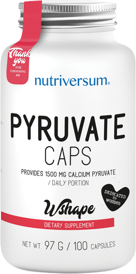 Pyruvate Caps | Calcium Pyruvate - BadiZdrav.BG