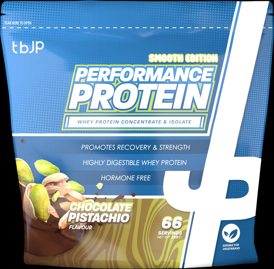 Performance Protein  | Blend of Isolate &amp; Concentrate - Бял шоколад с малини