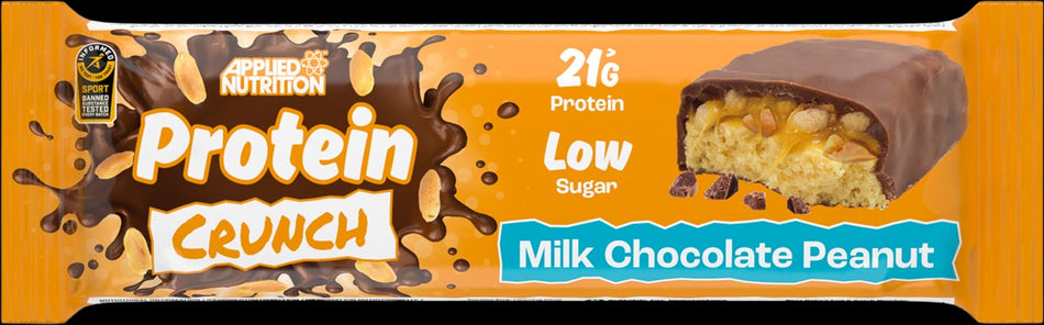 Applied Protein Crunch Bar - Млечен шоколад с фъстъци