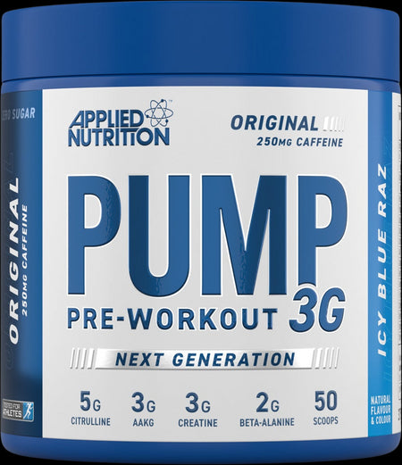 Pump 3G | Next Generation Pre-Workout - Синя малина