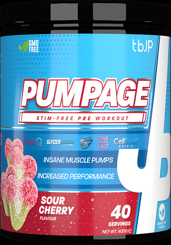 TBJP Pumpage | Stim-Free Pre-Workout - Череша