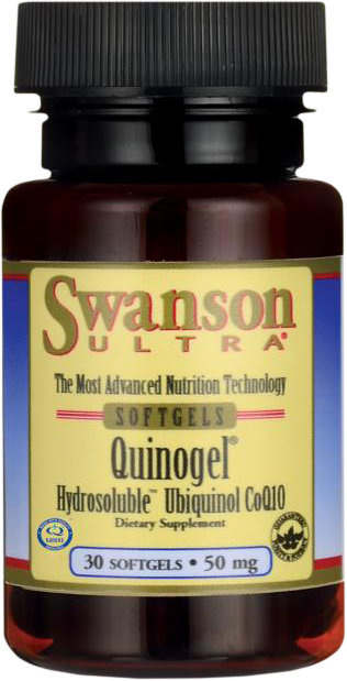 Quinogel - Hydrosoluble Ubiquinol CoQ10 - BadiZdrav.BG