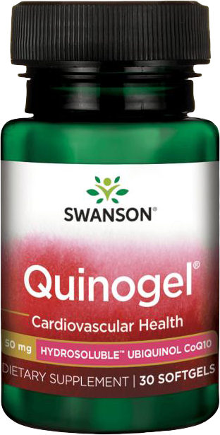 Quinogel (Hydrosoluble Ubiquinol CoQ10) 50 mg - BadiZdrav.BG