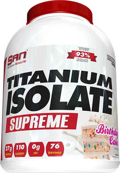 Titanium Isolate Supreme - Ванилов сладолед