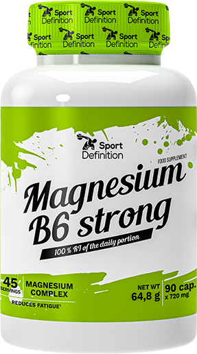 Magnesium + B6  Strong - 