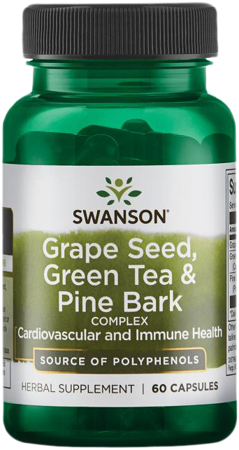 Grape Seed Green Tea &amp; Pine Bark Complex - BadiZdrav.BG
