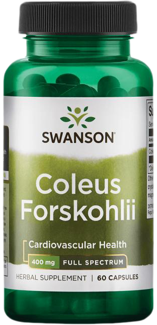 Coleus Forskohlii / Forskolin 400 mg - BadiZdrav.BG