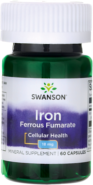 Iron (Ferrous Fumarate) 18 mg - BadiZdrav.BG