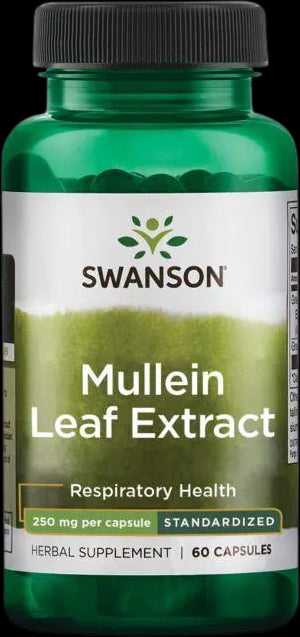 Full Spectrum Mullein Leaf 500 mg - BadiZdrav.BG